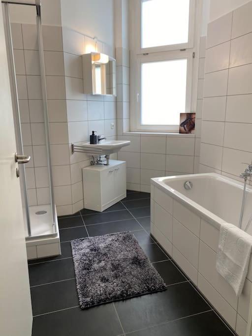 Akk3 Apartment Magdeburg Altstadt Zentral Balkon Exterior photo